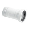 Гофра для унитаза McALPINE MRWC-F33R, 330-850мм, 97/107х110мм