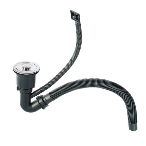 Мойка кухонная AFLORN AF95043F, прямоугольная, графит 